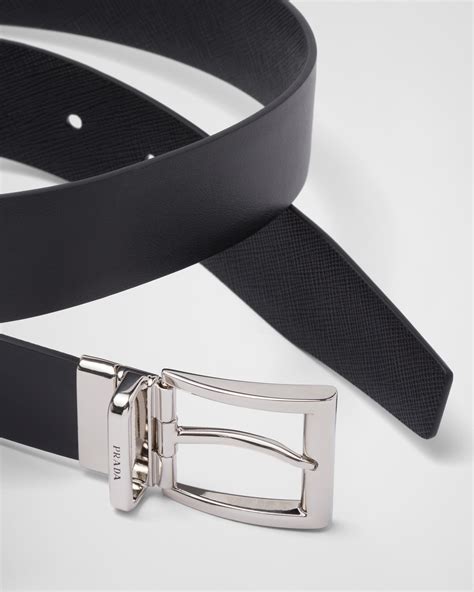 prada saffiano belt.